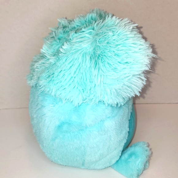 JOELLE 🐾 RARE Tag Teal Bigfoot Fuzzamallow Original Squishmallow NW0T - Picture 7 of 9